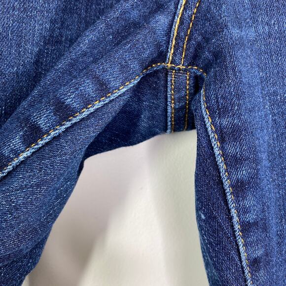 Levi's Bold Curvy Modern Rise Dark Wash Blue Skinny Jeans Women's Size 30 x 32 - Picture 6 of 10